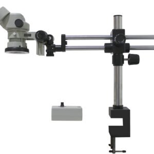 Aven Tools DSZ44-209-536 - DSZ-44 Stereo Zoom Microscope (10x - 44x) on Dual Arm Boom Stand with Integrated Ring Light