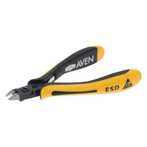 Aven Tools 10822S - Cutter, Accu-Cut, Oval Relief Head, Semi-Flush Cut, 16 AWG, ESD-Safe, 130mm OAL