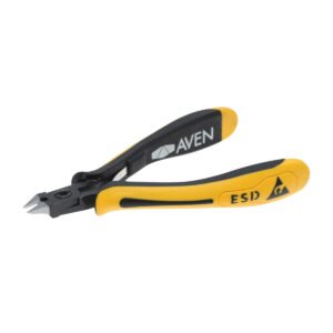 Aven Tools 10825F - Cutter, Accu-Cut, Tappered Head, Flush Cut, 1.25mm, ESD-Safe, 130mm OAL