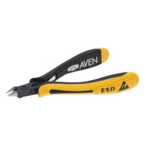 Aven Tools 10825S - Cutter, Accu-Cut, Tapered Head, Semi-Flush Cut, 1.25mm, ESD-Safe, 130mm OAL