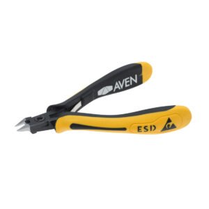 Aven Tools 10826F - Cutter, Accu-Cut, Tappered Relief Head, Flush Cut, 18 AWG, ESD-Safe, 130mm OAL