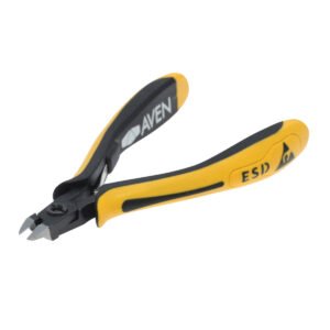 Aven Tools 10827F - Cutter, Accu-Cut, Mini-Oval Head, Flush Cut, 20 AWG, ESD-Safe, 125mm OAL