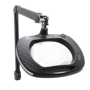 Aven Tools 26512-CAM - Mighty Vue Inspector 5 Diopter (2.25x) Magnifying Lamp with HD Camera, ESD Safe