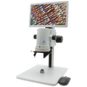 Aven Tools 26700-140-3D - MicroVue Digital Microscope with Built-in HD Monitor and 360 Viewer (17x – 110x)