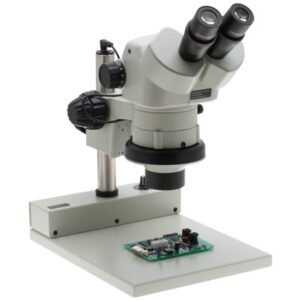 Aven Tools 26800B-351 SPZH-135 Stereo Zoom Binocular Microscope on Stand PLED