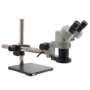 Aven Tools 26800B-366 - NSW-20 Stereo Microscope (10x & 20x) On Single Arm Boom Stand w/ LED Ring Light