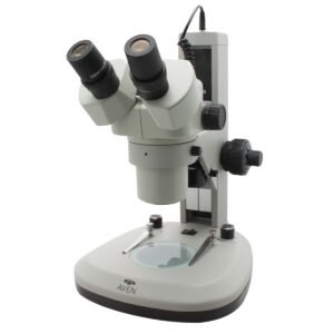 Aven Tools DSZ44-506 - DSZ-44 Stereo Zoom Microscope (10x - 44x) On Track Stand w/Top & Bottom LEDs