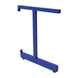 Production Basics 8289 - Adjustable 2C-Leg for 36"D Worksurface (Blue)