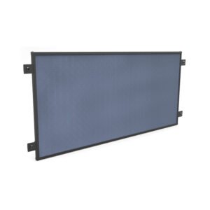 Production Basics 8733-G - Tack Board, 20"H X 60"W, Grey