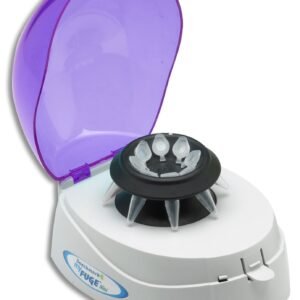 Benchmark myFuge Mini Purple EU - Mini Centrifuge with Purple lid, European 2 Prong Plug