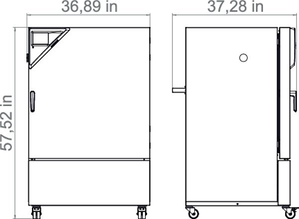 Binder_KBFP240UL-240V_-_Constant_Climate_Chamber_Dimension