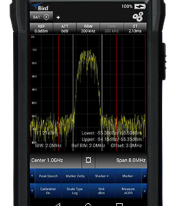 Bird SH-60S-TC - Handheld Spectrum Analyzer (9 kHz to 6 GHz)