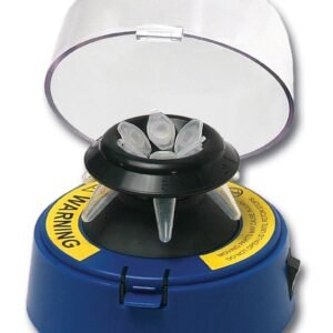 Benchmark BSC1006-B-E - Blue Mini-Centrifuge with 2 Rotors, 6 Tubes, 230V