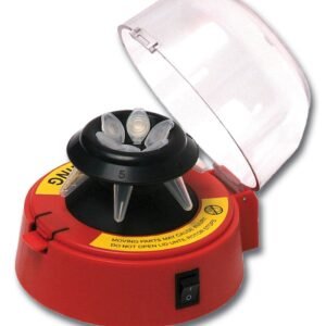 Benchmark BSC1006-R-E - Red Mini-Centrifuge with 2 Rotors, 6 Tubes, 230V
