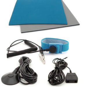 Botron B6123KIT - ESD Workstation in a Box; with Floor/Table Mats, Wrist Strap and More