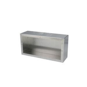 Bud Industries AC-404 - Aluminum Chassis, 3 x 5 x 10 in, Welded, Natural, AC Series