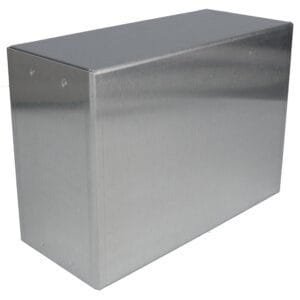 Bud Industries AC-429 - Aluminum Chassis, 3 x 5 x 7 in, Welded, Natural, AC Series