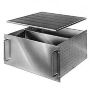 Bud Industries RM-14212 - Rack Mount Chassis, Aluminum, Surface Shield, 5.3 x 19 x 17.1 in, RM Series