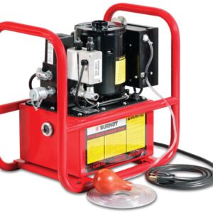 Burndy EPAC10 - Electric Hydraulic Pump with Air Bulb Control, 1/2HP, 115V AC, 10000 PSI