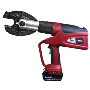 Burndy PAT500SJCUTL5 - PATRIOT 500 Scissor Action with Cutting Jaw (ACSR), (2) 5.0Ah Li-ion, 120V AC Charger, Hard Case