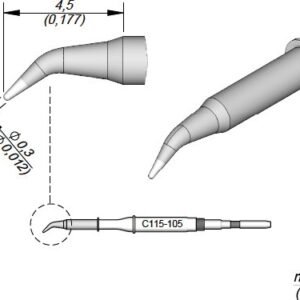JBC C115105 - Cartridge Bent 0.3