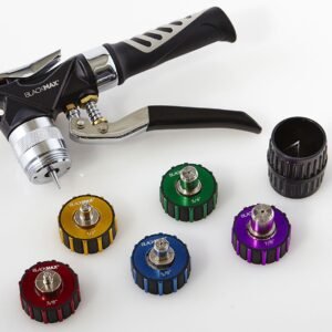 CPS BTLH5E - Premium Hydraulic Multi-Head Tube Expander with Color Coded Heads