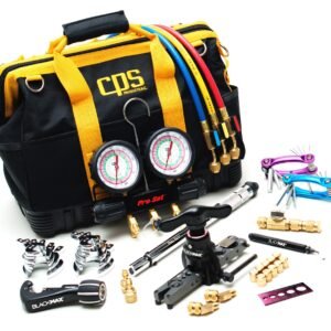 CPS TLB410KIT - Deluxe Universal R-410A Service Tool Kit with BlackMAX tools