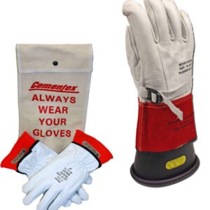 Cementex IG3-16-10B - Insulating Gloves, 10 Black