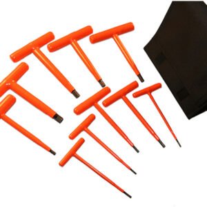 Cementex HKS-10T120 - T-Handle Hex Wrench Set, 10Pc