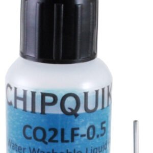 Chip Quik CQ2LF-0.5 - Liquid Flux Water Washable in 15ml (0.5oz) Squeeze Bottle w/ Tip