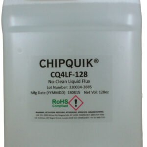 Chip Quik CQ4LF-128 - Liquid Flux No-Clean in 1 Gallon (128oz) Jug