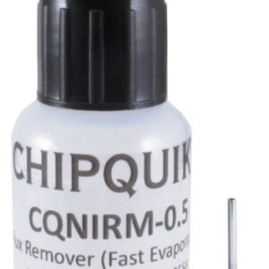 Chip Quik CQNIRM-0.5 - Flux Remover (Fast Evaporating) in 15ml (0.5oz) Squeeze Bottle w/ Tip