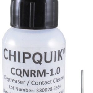 Chip Quik CQNRM-1.0 - Degreaser/Contact Cleaner (Non-Flammable) in 30ml (1.0oz) Squeeze Bottle w/ Tip