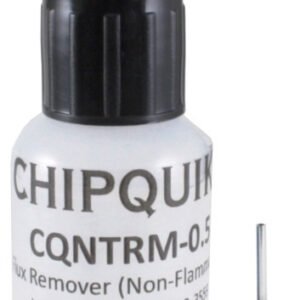 Chip Quik CQNTRM-0.5 - Flux Remover (Non-Flammable) in 15ml (0.5oz) Squeeze Bottle w/ Tip