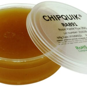 Chip Quik RA891 - Rosin Paste Flux RA in 2oz Flat Jar 50 gram