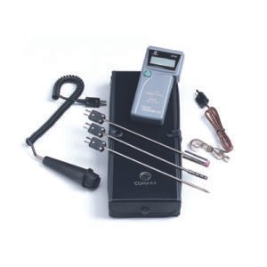 Comark DT33/P1 - Water Resistant Digital Temperature Tester Kit, W/DT33, ATT19/39/40/41/42 Probes, Case