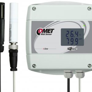 Comet T6641 - WebSensor with PoE, Remote Temperature, Humidity, CO2 Concentration with Ethernet Interface