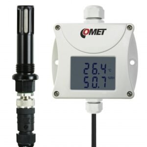 Comet T3111P-4 - Compressed Air RH+T+Tdp Sensor with 4-20mA Output, Cable 4 Meters