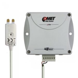 Comet P8653 - P-Line Web Sensor with PoE for Measuring Temperature and Relative Humidity