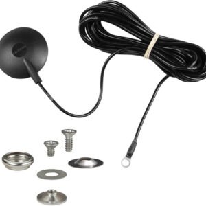 Desco 14234 - Dome Style Ground Cord Kit with Resistor, 10mm Stud, 15ft Cord