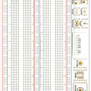 Digilent 471-032 - Blank Canvas with Two Solderless Breadboards
