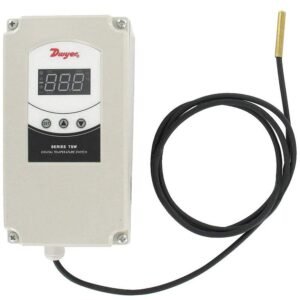Dwyer TSW-250 - Digital Temperature Switch, 90-255VAC Power Supply, Dual Stage