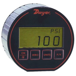 Dwyer DPG-106 - Digital Pressure Gauge (0.25 Accuracy, 0-200 psi)