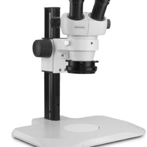 Scienscope ELZ-PK2-E1 - Binocular Microscope with Stand and Compact LED Ring Light