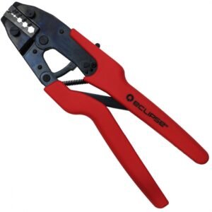 Eclipse Tools 300-188 - Ergo-Lunar Crimper for HDTV, SMA, True 75 Ohm BNC/TNC & Mini-UHF, RG174, RG59/62, Mini-Coax & Belden 1855A