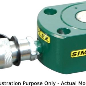 Enerpac RFS150 - Low Height Hydraulic Cylinder, 150 Tons Capacity, 0.56" Stroke, Single-Acting