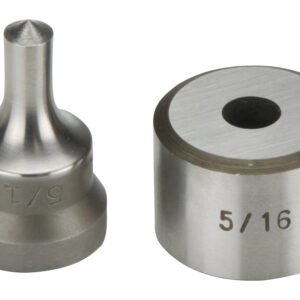 Enerpac DS-31 - Punch & Die Set, Circle Hole Shape, 0.31" Hole Size