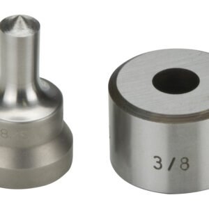 Enerpac DS-38 - Punch & Die Set, Circle Hole Shape, 0.38" Hole Size