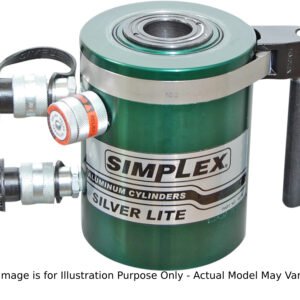 Enerpac RACD502 - Aluminum Center Hole Hydraulic Cylinder, 50 Tons Capacity, 2" Stroke