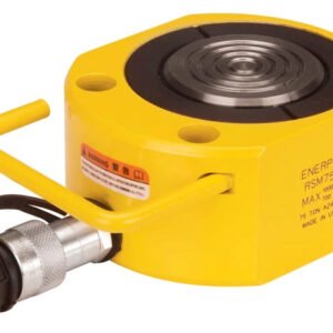 Enerpac RSM750 - Low Height Hydraulic Cylinder, 79.5 Tons Capacity, 0.63" Stroke